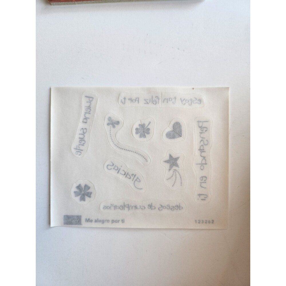 INVENTORY REDUCTION Stampin Up So Happy For You Birthday Wishes (Spanish) B12